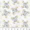 Sleepytime Elephants Flannel Fabric | By The Yard | Sewing and Crafting | 42 inches wide